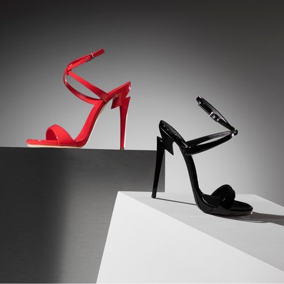 giuseppe zanotti ⚡️NEW ⚡️ sculpted black heel - Picture 8 of 13